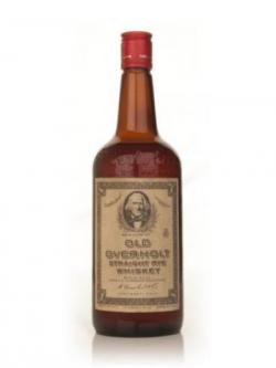 Old Overholt Straight Rye Whiskey - 1960s
