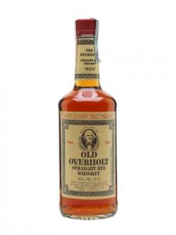 Old Overholt Straight Rye Whiskey / 4 Year Old / Bot.1990s
