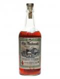 A bottle of Old Timbrook 5 Year Old / Bot.1943 Kentucky Straight Bourbon Whiskey