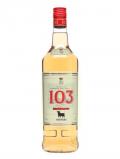 A bottle of Osborne 103 Brandy