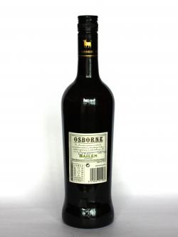 Osborne Bailen Dry Oloroso Back side