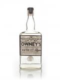 A bottle of Owney's Original Rum