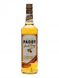 A bottle of Paddy Irish Honey Whiskey Liqueur