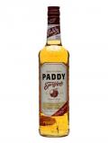 A bottle of Paddy Spiced Apple Whiskey Liqueur