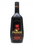 A bottle of Passoa Passionfruit Liqueur