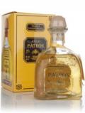 A bottle of Patron Anejo Tequila