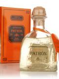 A bottle of Patrón Reposado