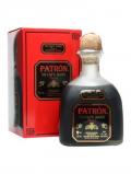 A bottle of Patron XO Cafe Dark Cocoa