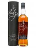 A bottle of Paul John Bold / Peated Indian Single Malt Whisky