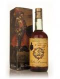 A bottle of Pedro Domecq Carlos I Solera Especial Brandy - 1970s