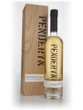 A bottle of Penderyn Bourbon Cask B227