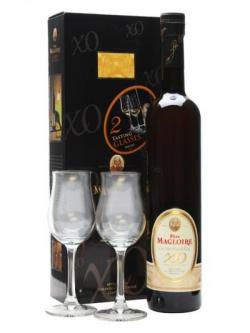Pere Magloire XO Calavdos and 2 Glasses Gift Pack