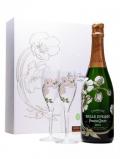 A bottle of Perrier Jou?t Belle Epoque 2004 Glass Pack
