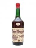 A bottle of Pierre Huet 1945 Calvados