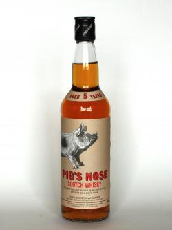Pig's Nose 5 year Front side