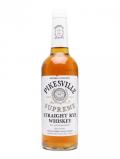 A bottle of Pikesville Straight Rye Whiskey