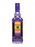 A bottle of Pisang Ambon Guarana Lime Liqueur