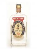 A bottle of Plymouth Dry Gin - 1960s