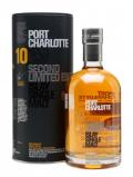 A bottle of Port Charlotte 10 Year Old / 2nd Edition Islay Whisky