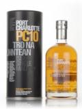 A bottle of Port Charlotte PC10