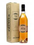 A bottle of Prunier Cognac 20 Year Old