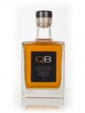 A bottle of QB Gin Liqueur