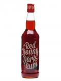 A bottle of Red Bonny Dark Rum