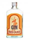 A bottle of Red Duke Dry Gin / Bot.1970s
