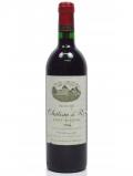 A bottle of Red Wine Chateau De Pez 1981
