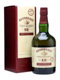 A bottle of Redbreast 12 Year Old Cask Strength Single Pot Still Irish Whiskey