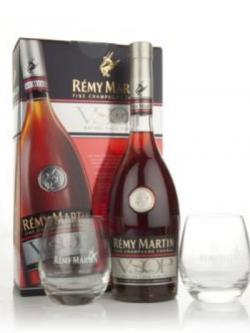 Rmy Martin VSOP + 2 Glasses Gift pack