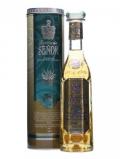 A bottle of Reserva Del Senor Reposado Tequila
