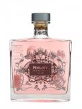 A bottle of Rhuby Rhubarb Liqueur