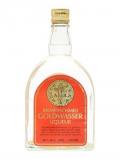 A bottle of Riemerschmid Goldwasser Liqueur / Bot.1980s