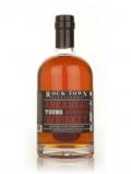 A bottle of Rock Town Arkansas Young Bourbon