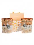 A bottle of Rocktails The Sunset Sling Gift Set