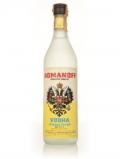A bottle of Romanoff Lemon Vodka - 1960s