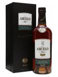 A bottle of Ron Abuelo 15 Year Old Oloroso Cask Finish