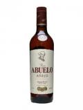 A bottle of Ron Abuelo 5 Year Old Anejo Rum