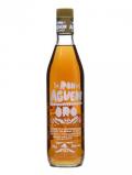 A bottle of Ron Aguere Oro Golden Rum