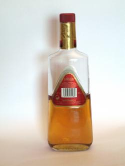 Ron Cacique añejo Back side