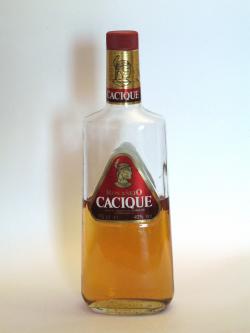 Ron Cacique añejo Front side
