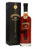 A bottle of Ron Centenario Gran Reserva 25 Year Old Rum