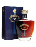 A bottle of Ron Centenario Sistema Solera 30 Year Old / Edition Limitada