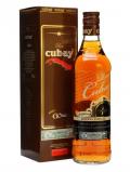 A bottle of Ron Cubay 10 Year Old Anejo Superior Rum