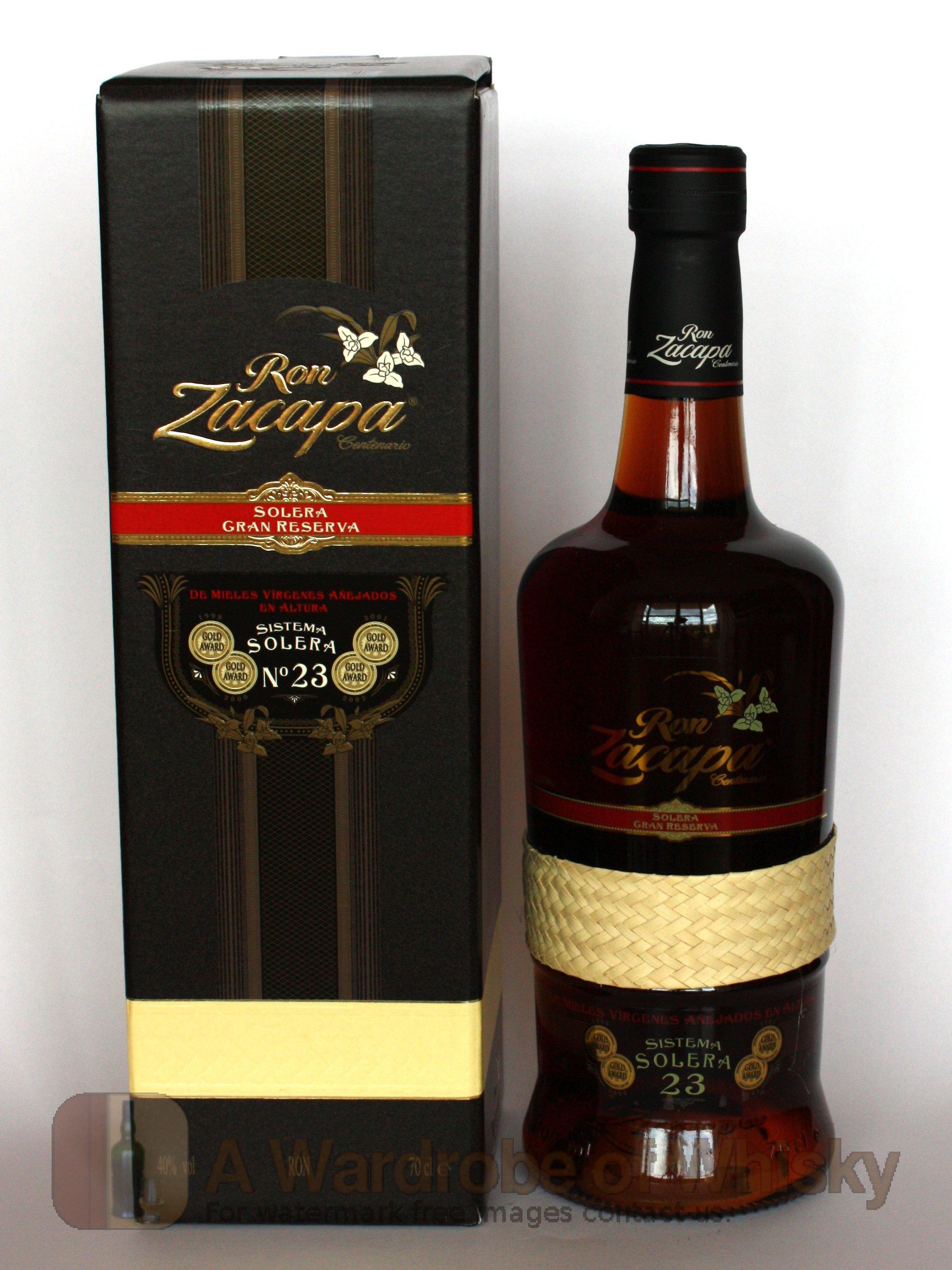 Ron Zacapa Centenario Sistema Solera 23 Year Old Gran Reserva Rum