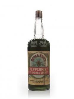 Royal Arms Peppermint Liqueur - 1940s