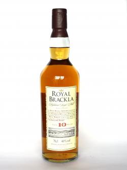 Royal Brackla 10 year Front side