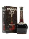 A bottle of Sabra Cafe Liqueur