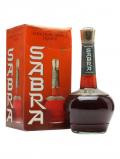 A bottle of Sabra Chocolate Orange Liqueur / Bot.1980s